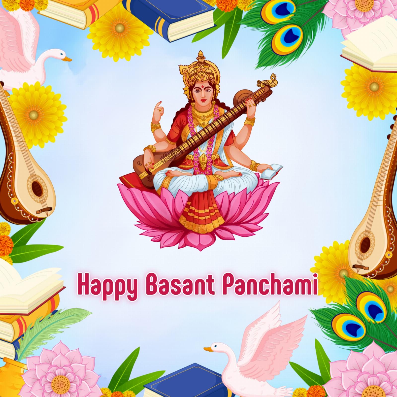 Happy Basant Panchami Pic - ShayariMaza