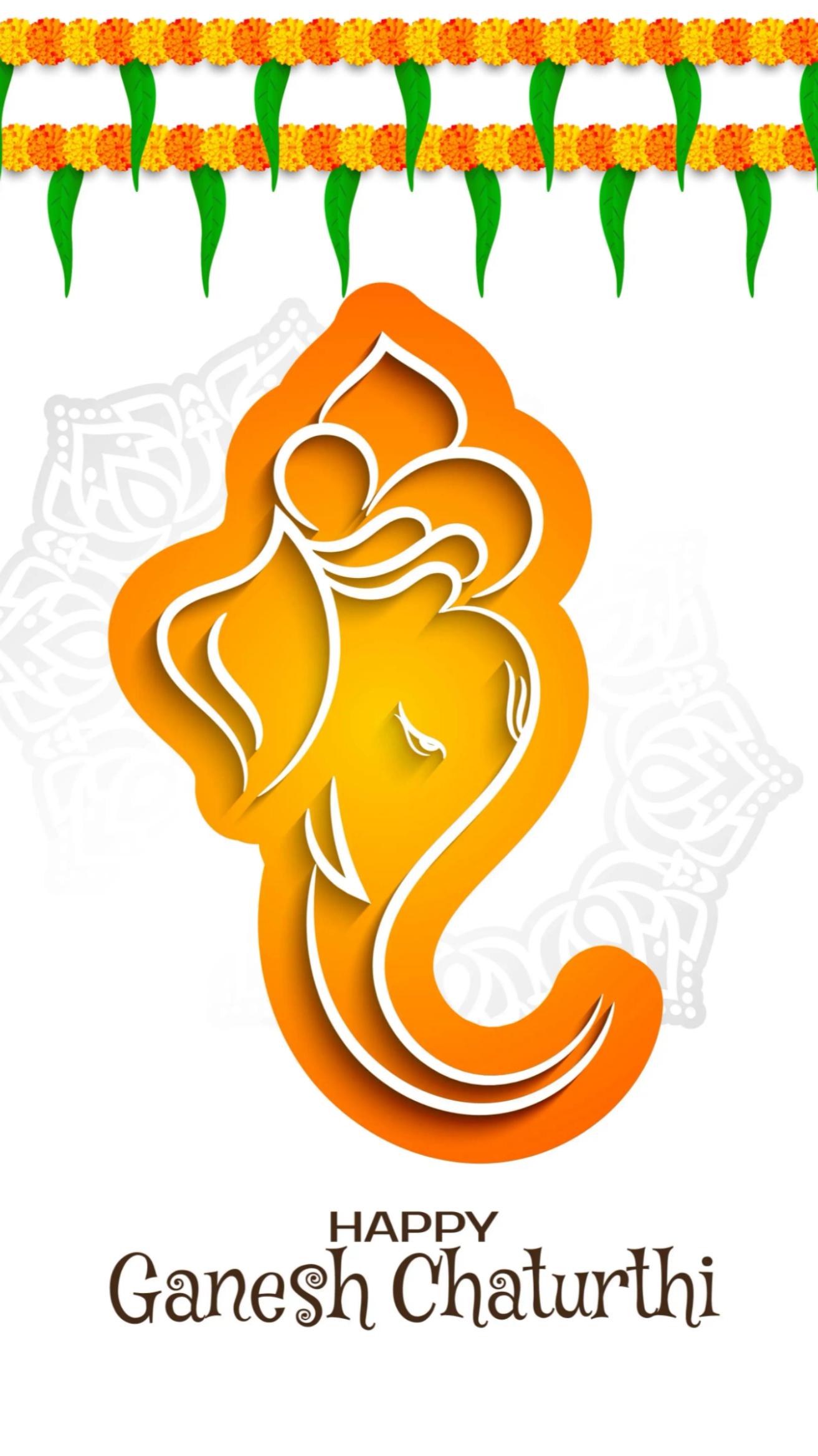 Happy Ganesh Chaturthi 2022 Wallpaper HD Download - ShayariMaza