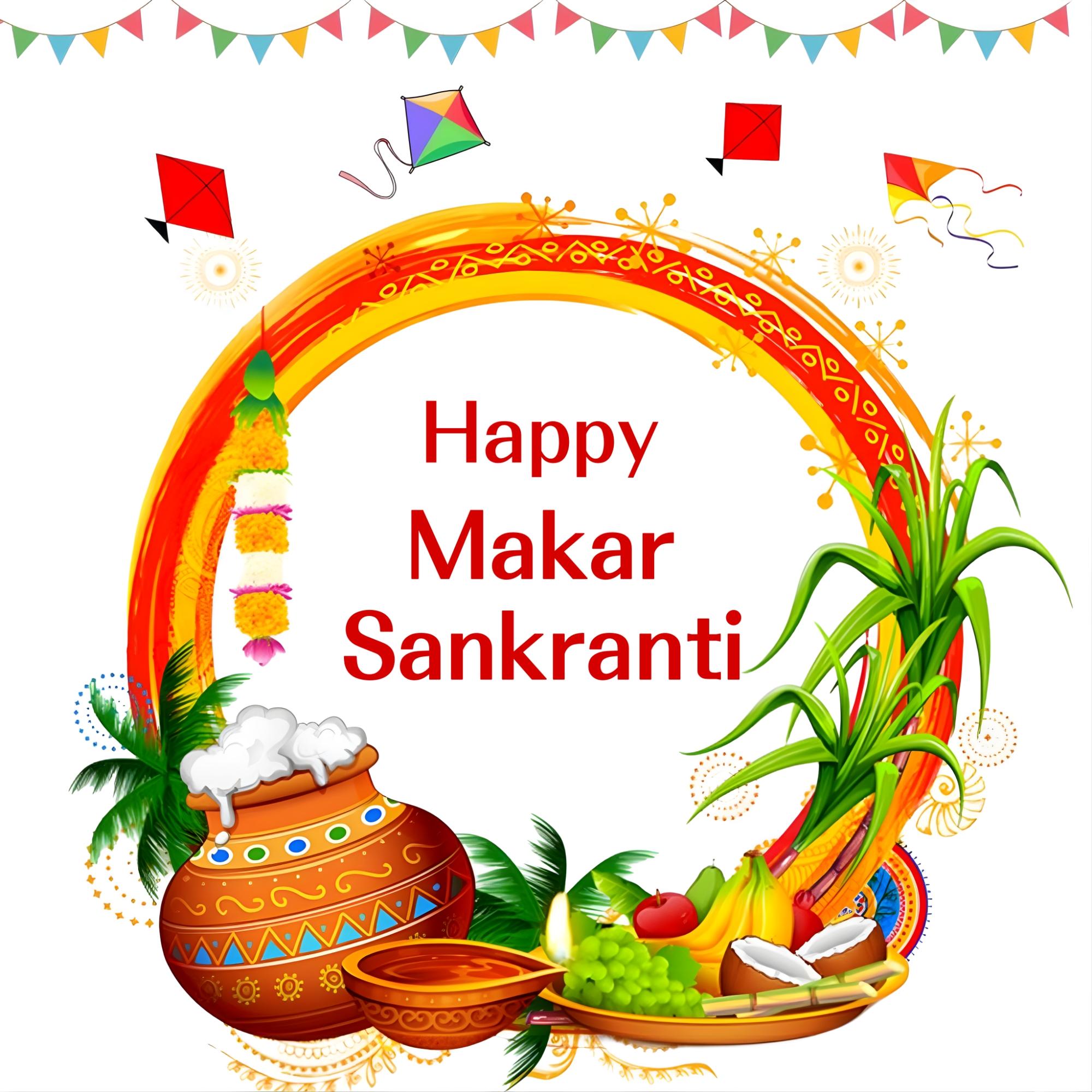 1080p Happy Makar Sankranti 2023 Wallpaper Download - ShayariMaza