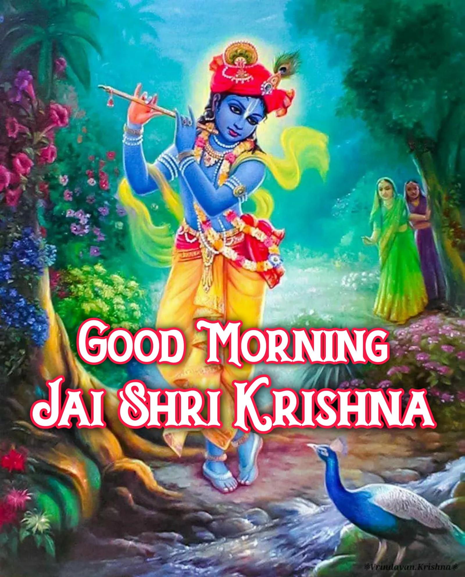 Krishna Good Morning God Images - ShayariMaza