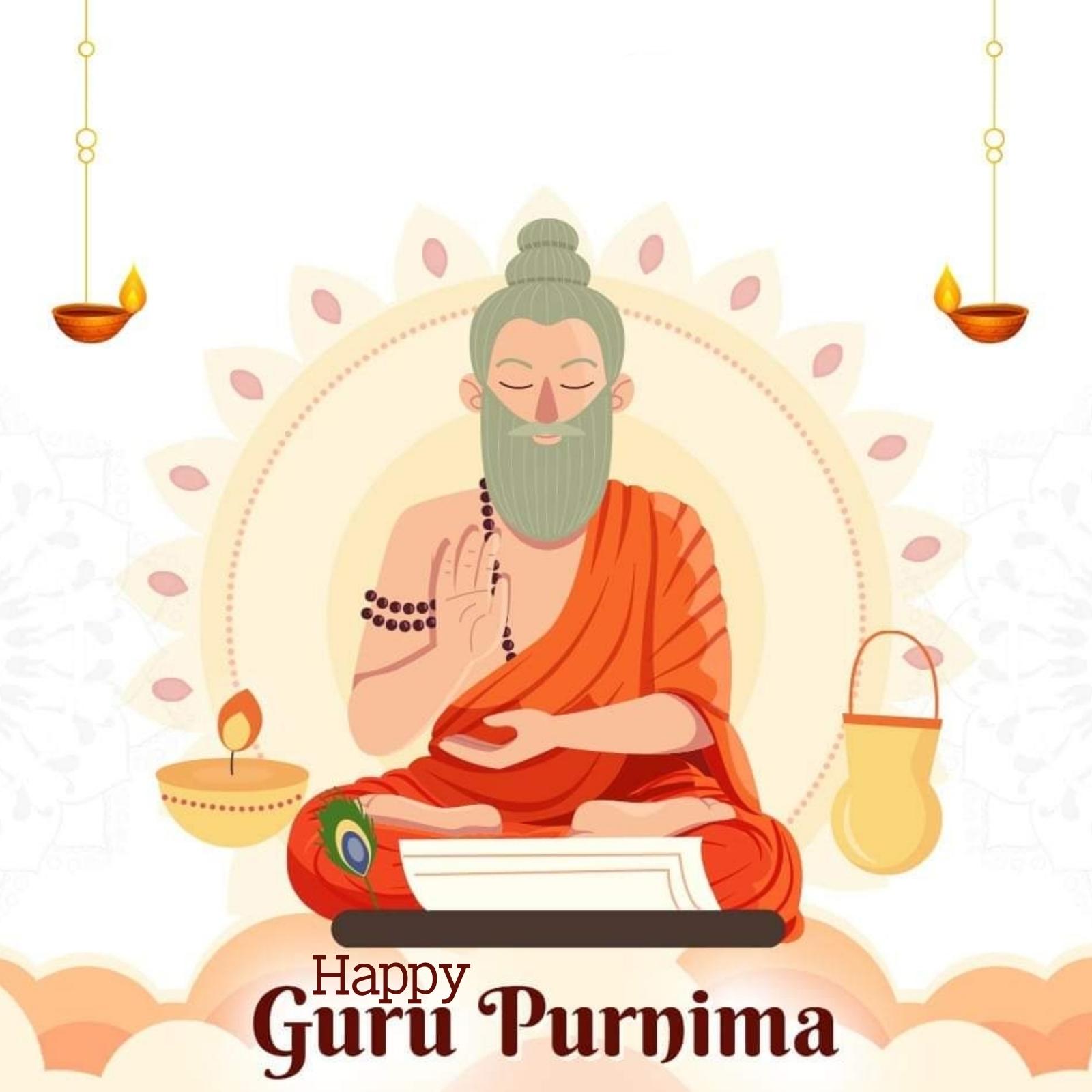 Happy Guru Purnima Images for Whatsapp and Facebook