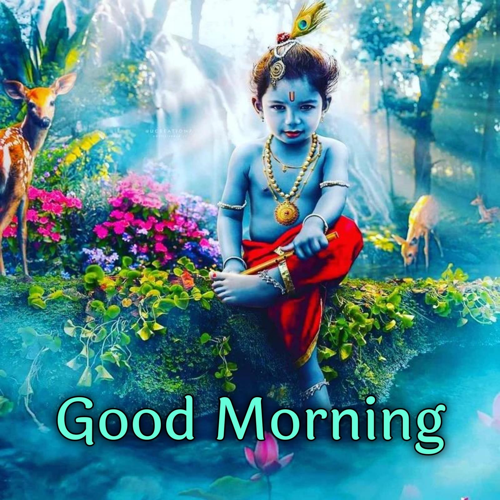 Shree Krishna Good Morning Images - ShayariMaza