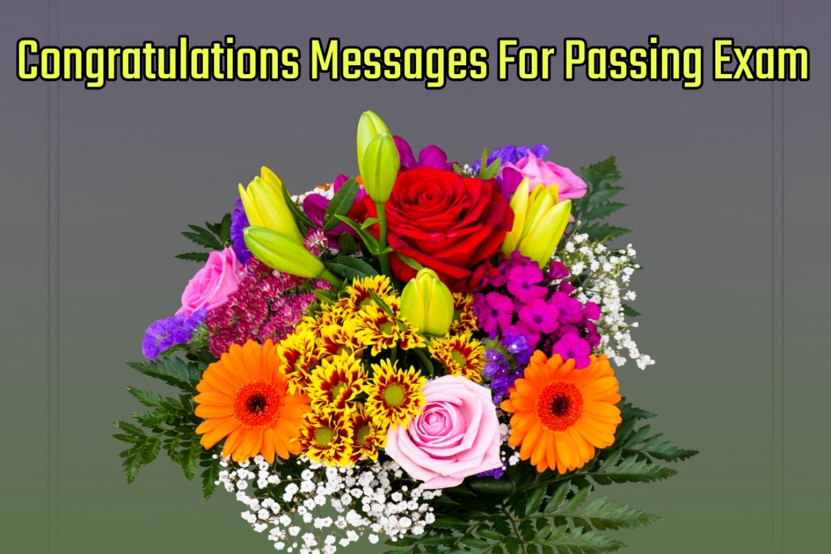 Congratulations Messages For Passing Exam Images