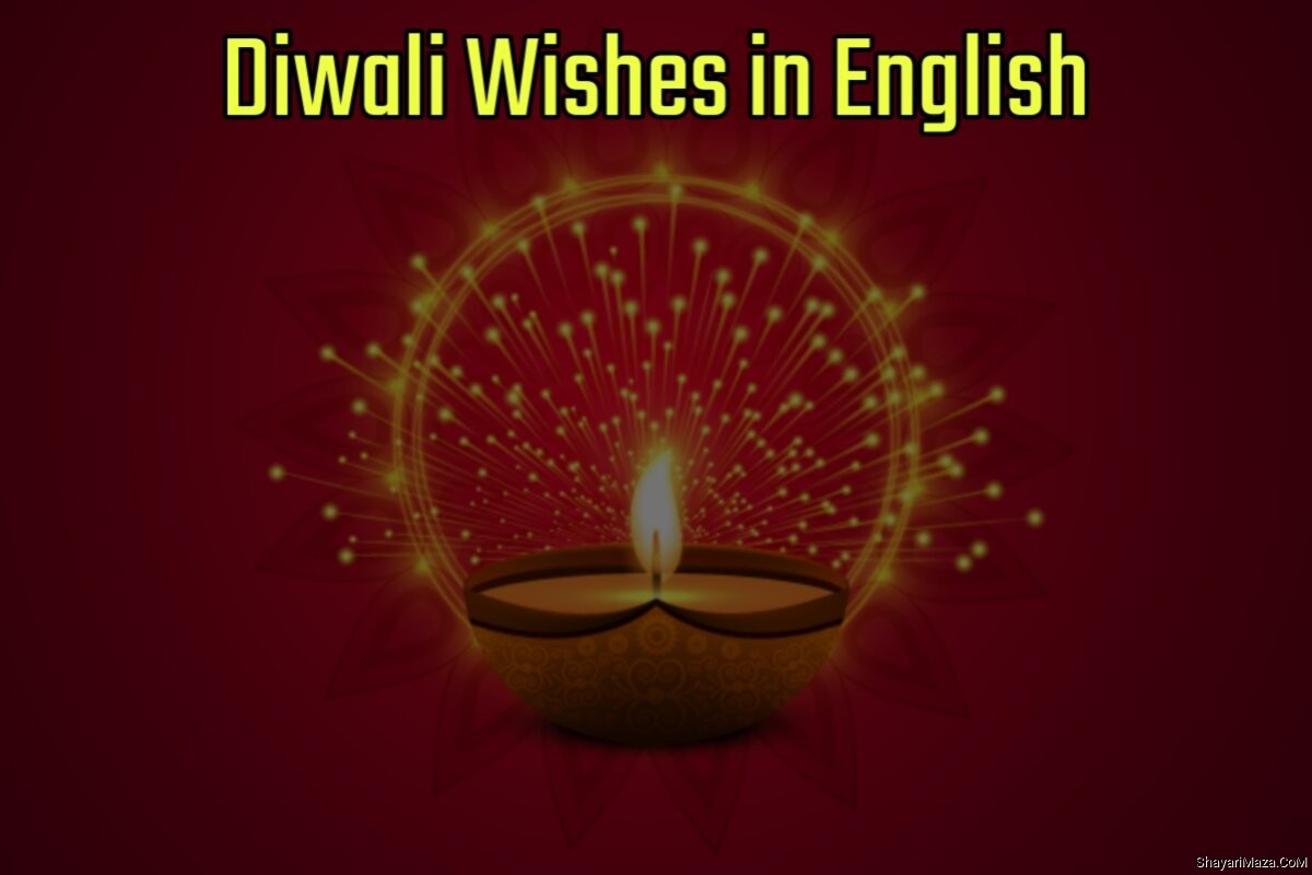 Happy Diwali Wishes in English