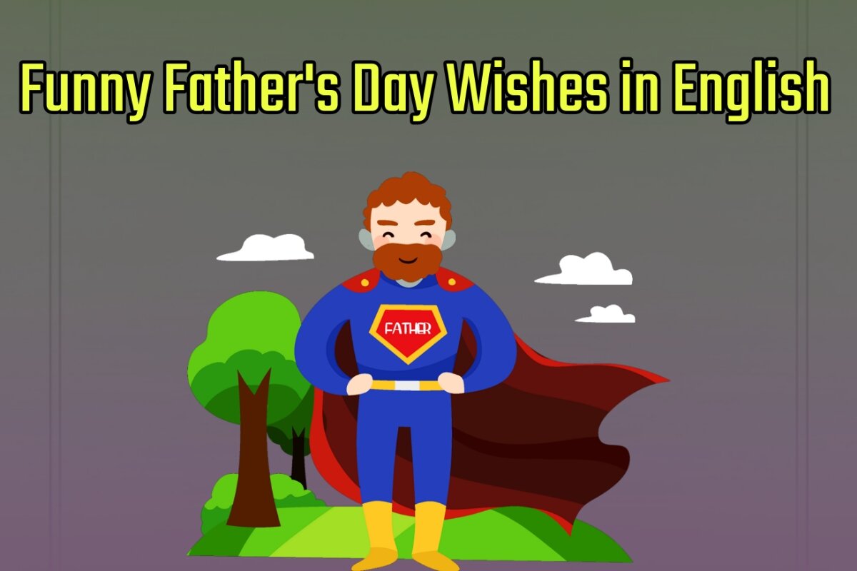 Funny Father's Day Wishes Images in English