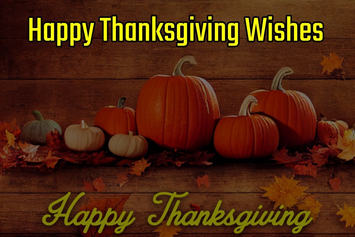 Happy Thanksgiving Wishes