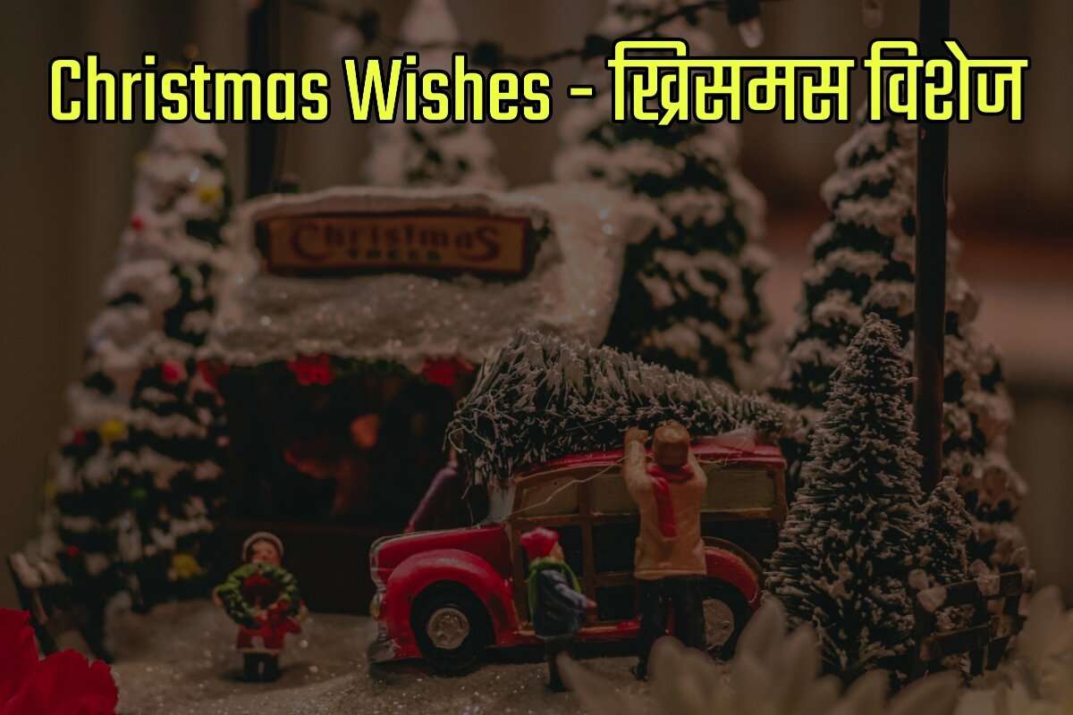 Merry Christmas Wishes in Hindi - मैरी क्रिसमस विशेज इन हिंदी