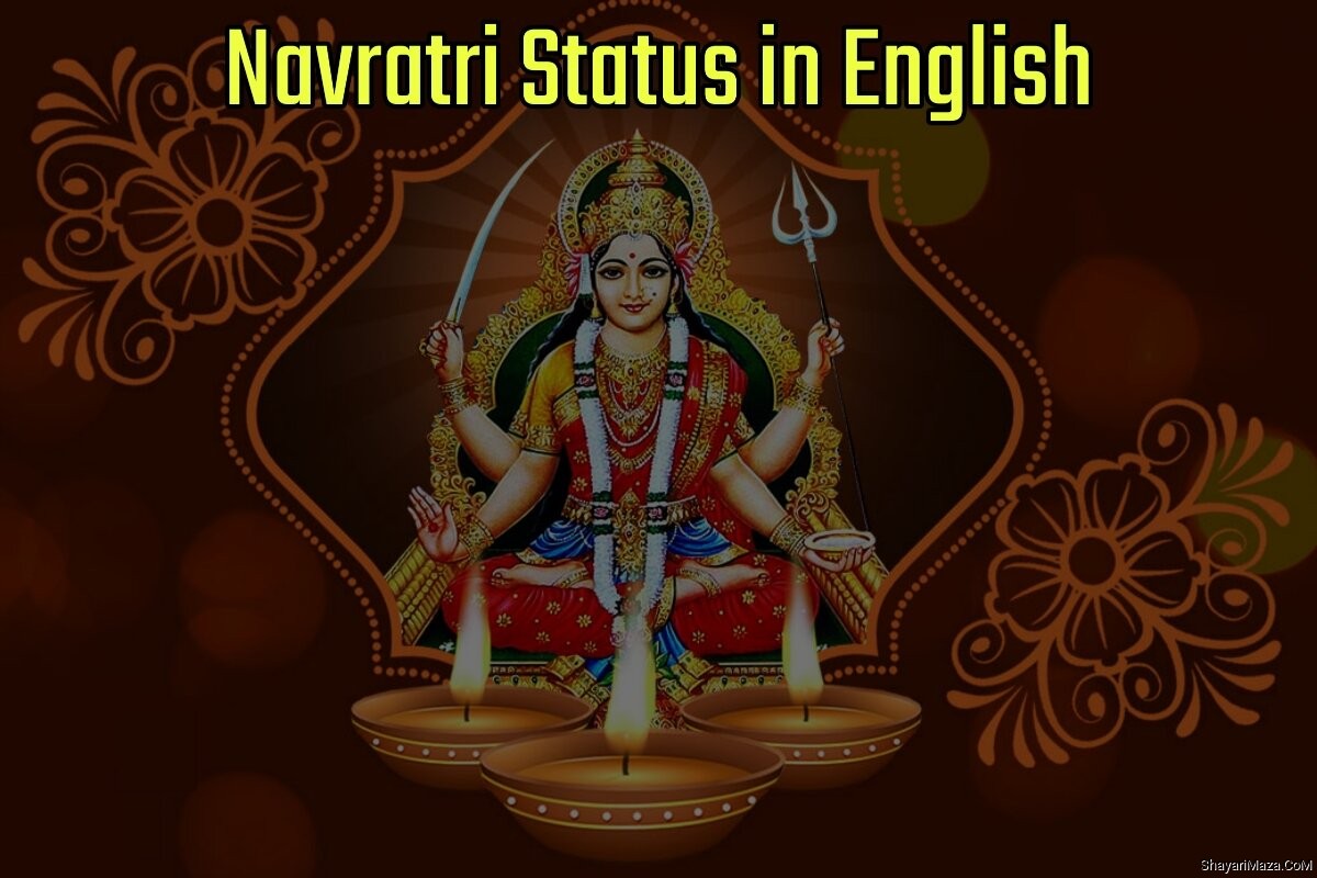Navratri Status in English